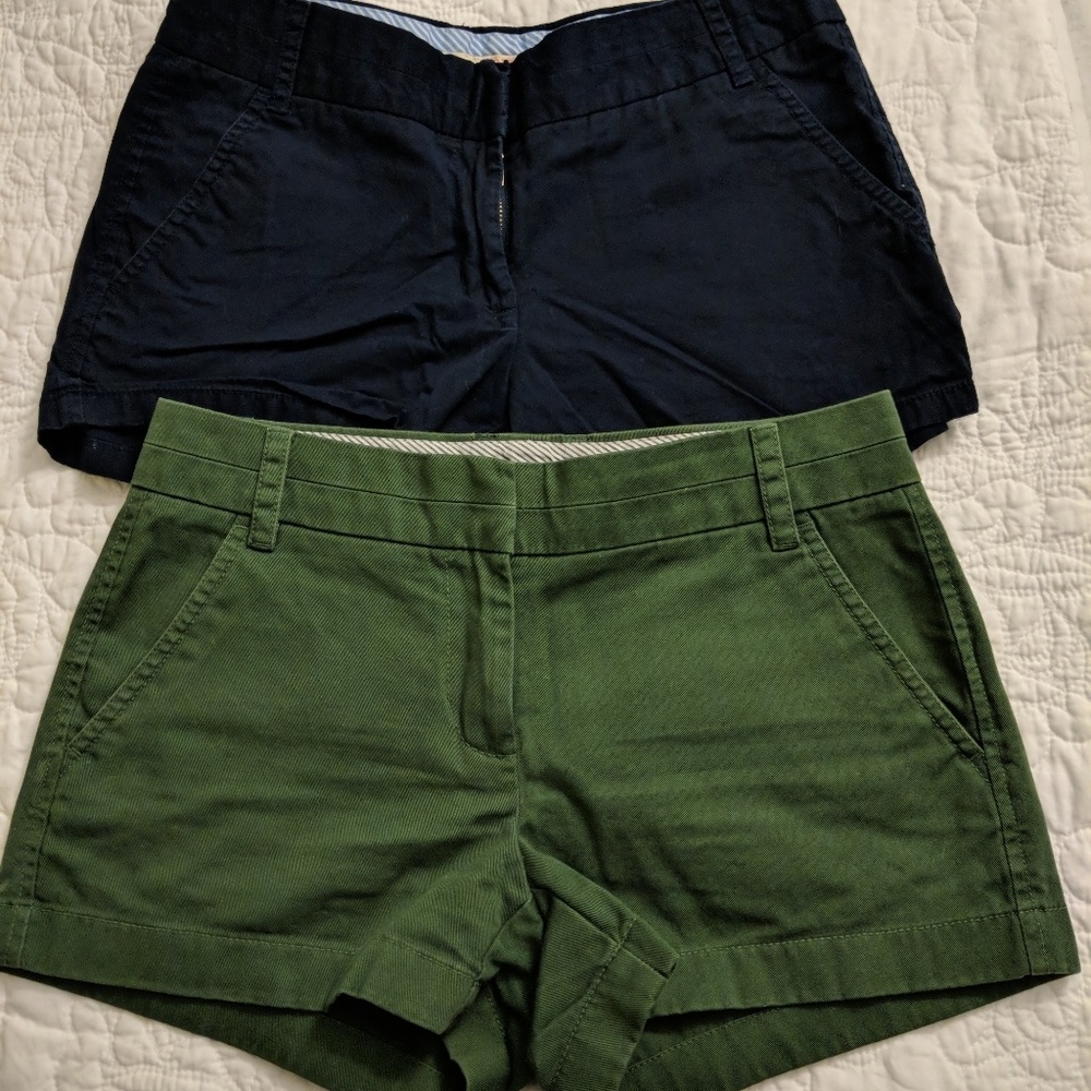 J. Crew 3" Chino Shorts